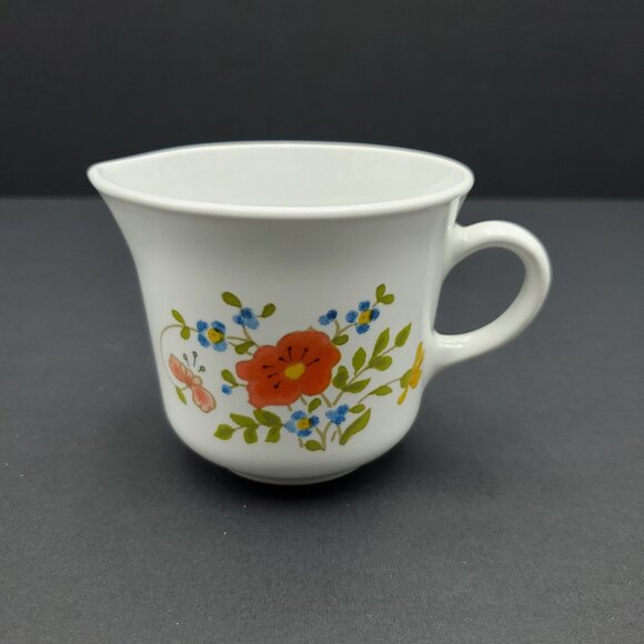 Corelle Wildflower Creamer & Sugar Bowl Corning Spring Bouquet Creamer Set - Picture 5 of 6